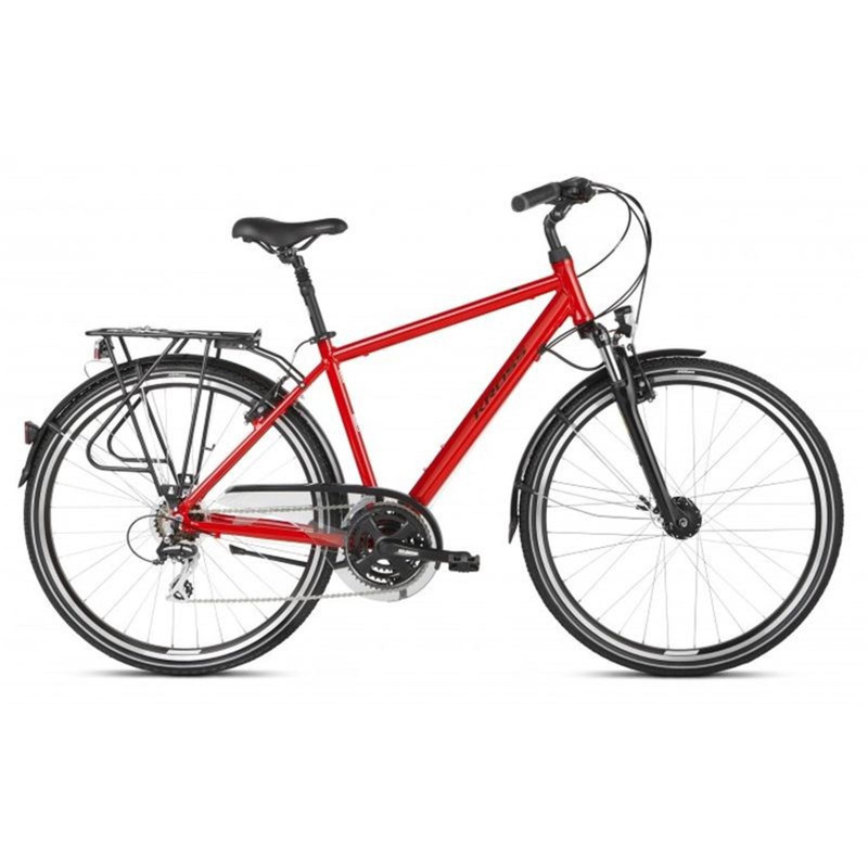 BICICLETA URBANA KROSS TRANS 3.0 ROJO