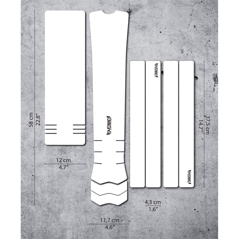 PROTECTOR CUADRO DYEBRO CLEAR MATT